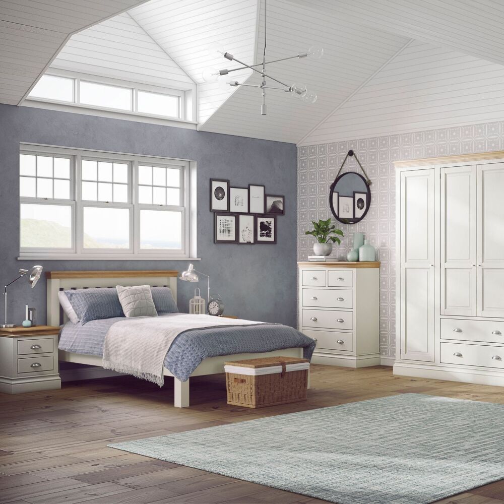 Amelia Dressing Table - Double Pedestal