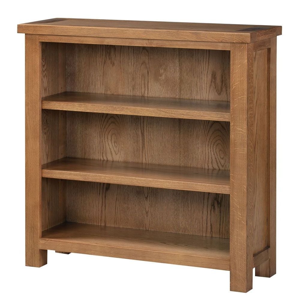 New Amber Oak Bookcase 3'