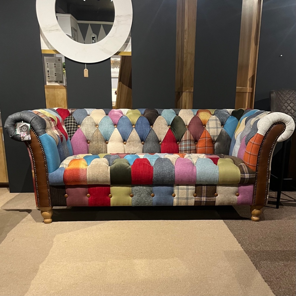 Patchwork Bute 2 Seater Sofa