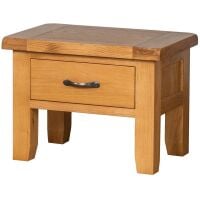 Windermere Oak Table Lamp  with Drawer
