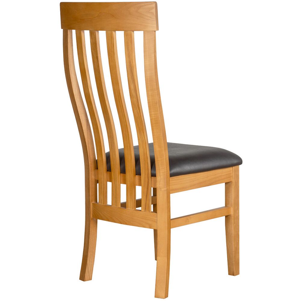 Nova Oak Dining Chair Curved Back