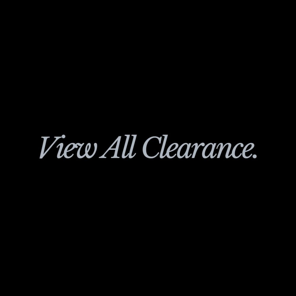 Clearance: View All