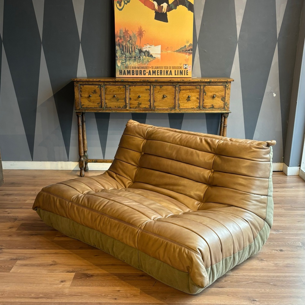 Loft Sofa Leather & Canvas