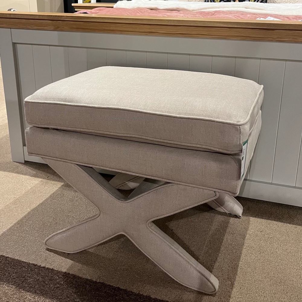 Clearance: Rhode stool in Beige
