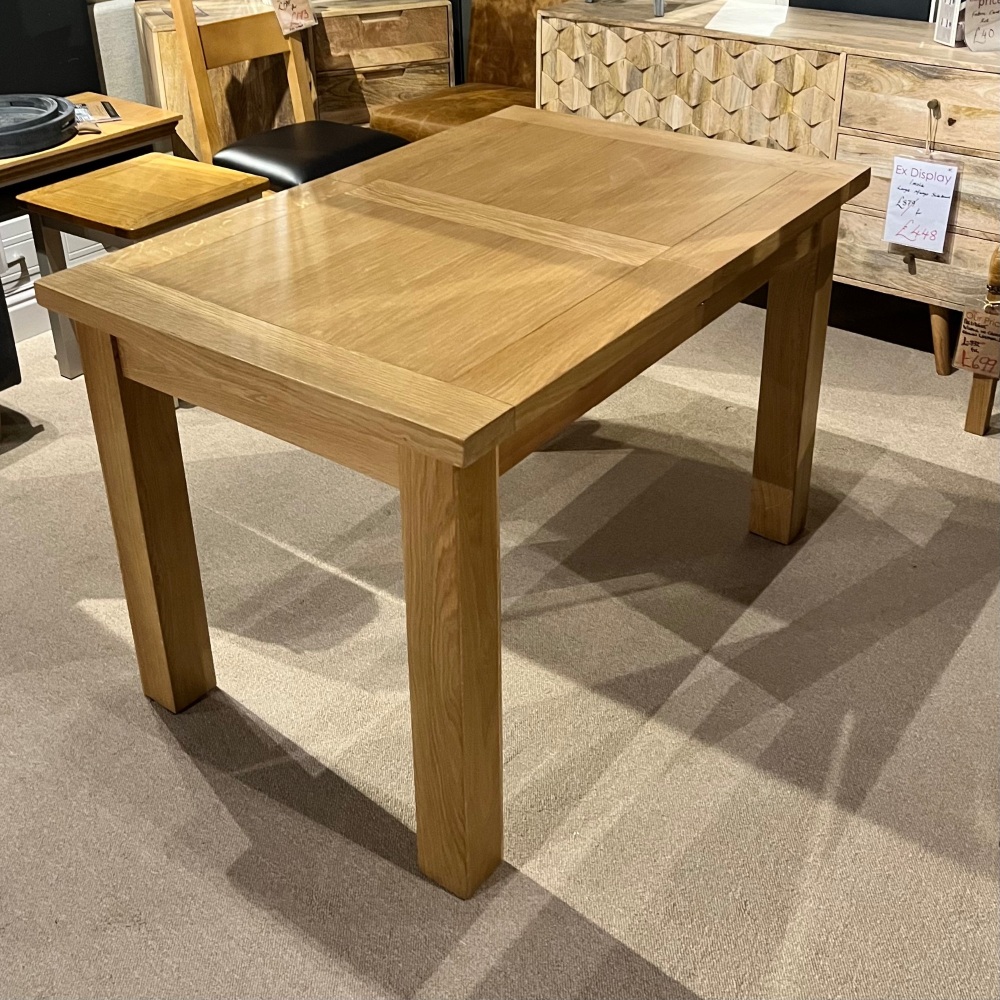 Clearance: New Amber Extending Dining Table