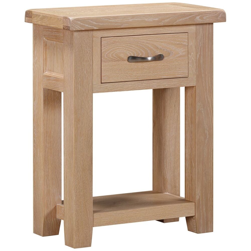 Winchester Oak 1 Drawer Console Table