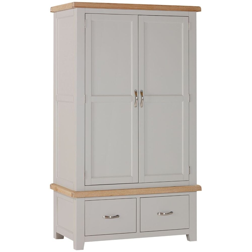 Winchester Double Wardrobe with 2 Drawers