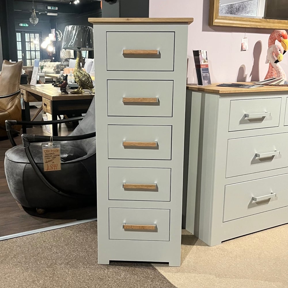 Clearance: Millie 5 Drawer Wellington