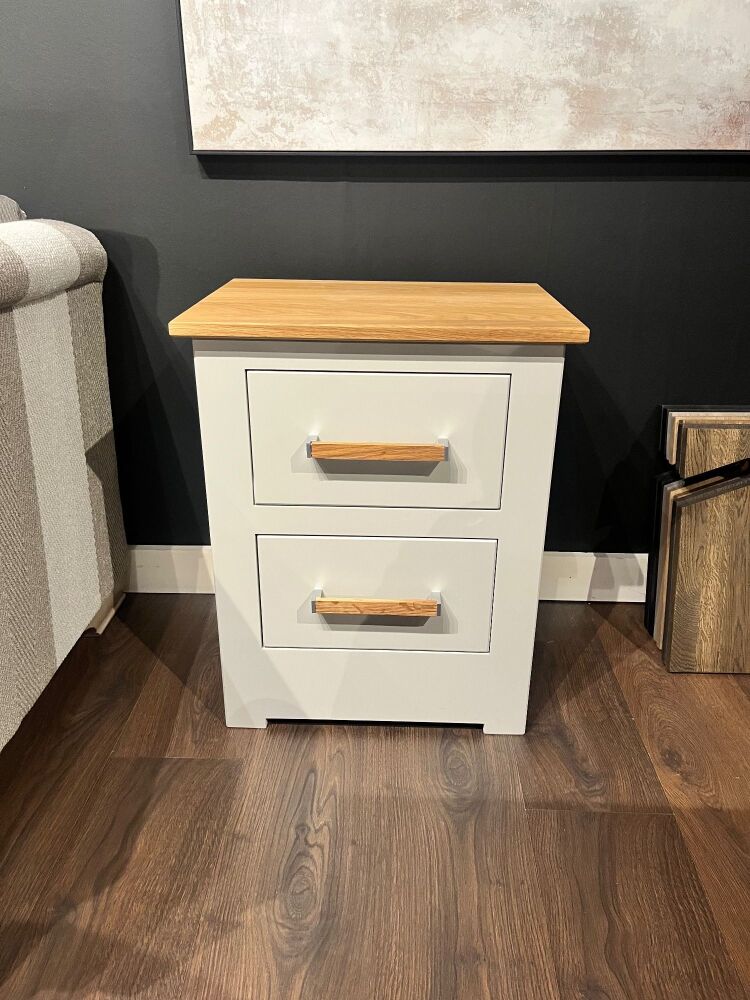 Clearance: Millie 2 Drawer Bedside