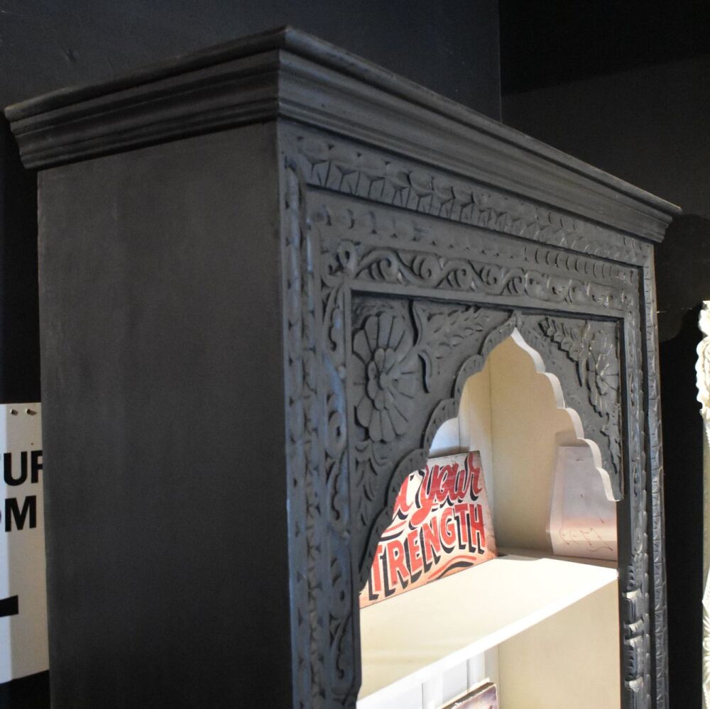Clearance: Jaipur Carved Bookcase