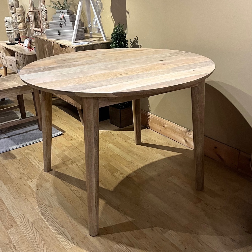 Clearance: Jasper Round 110cm Dining Table