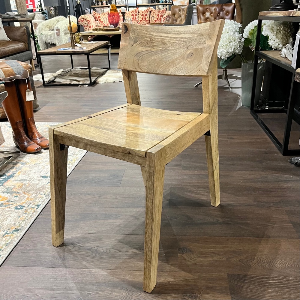 Clearance: Enfield Mango Wood Dining Chair