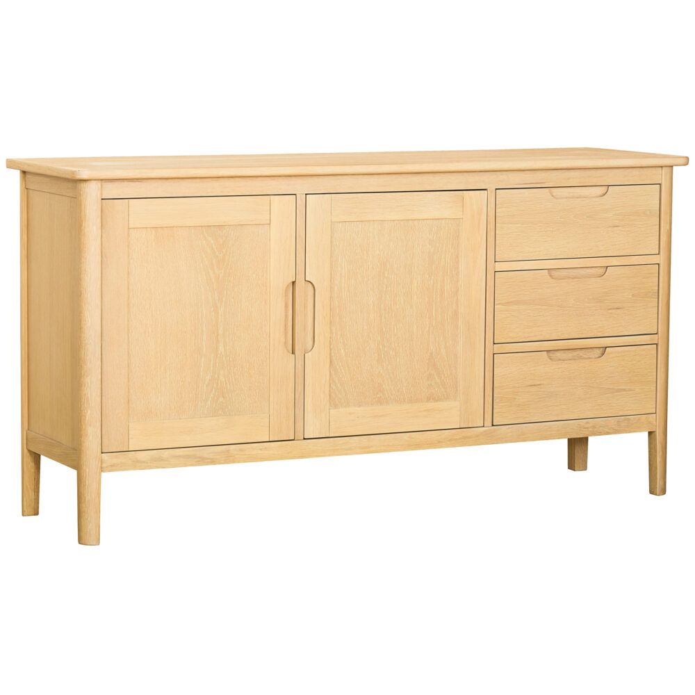 Nordic 2 Door 3 Drawer Sideboard