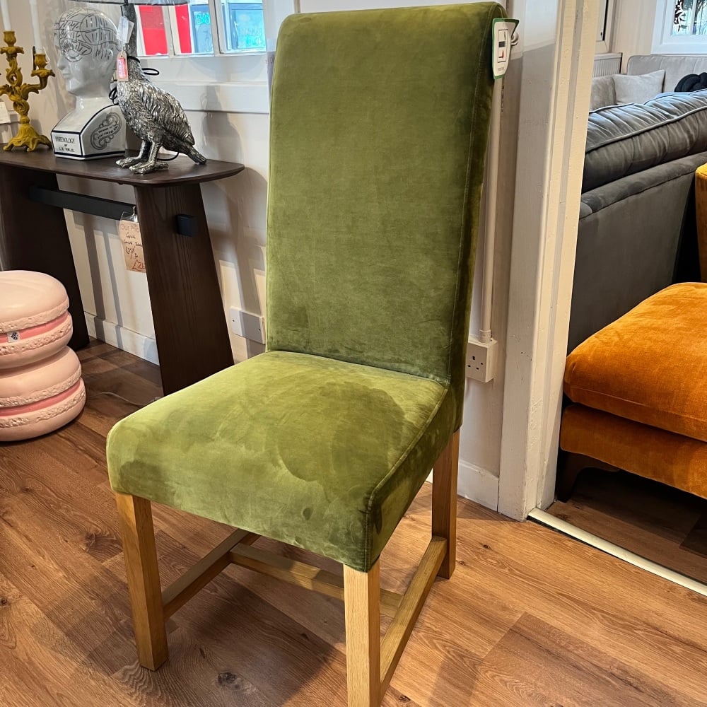 Clearance: Rollback Velvet Dining Chair