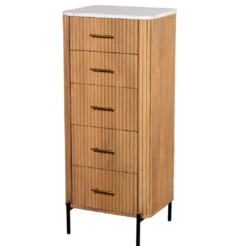 Tamora 5 Drawer Tall Chest