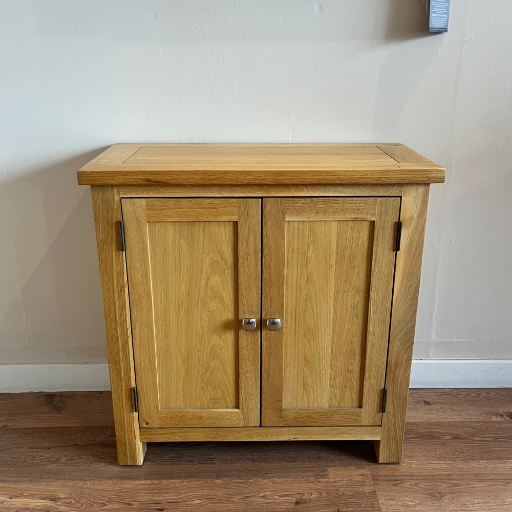 Clearance: New Amber 2 Door Cabinet