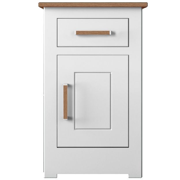 Millie Bedside Cupboard with Drawer Small