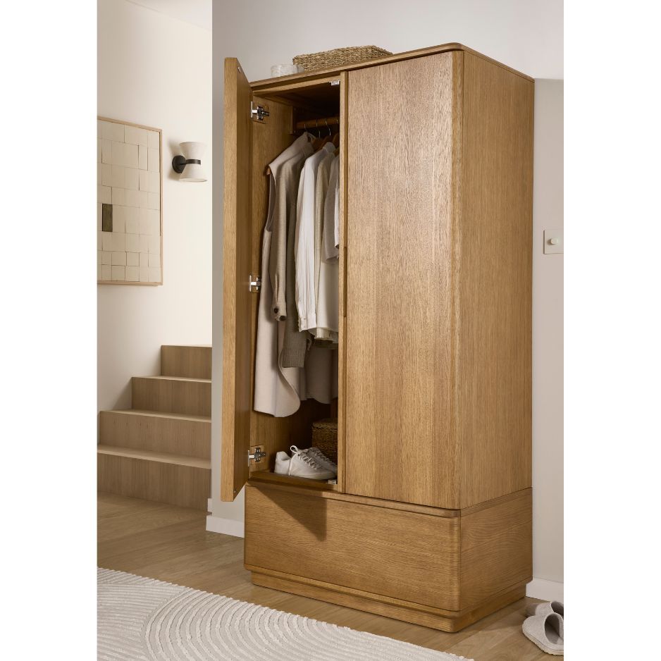 Kendall 1 Drawer Wardrobe