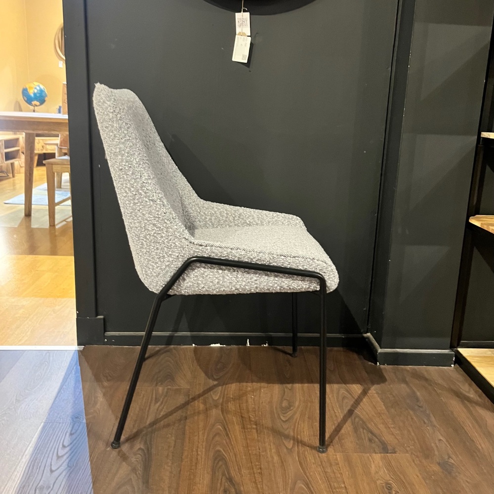 Clearance: Anna Boucle Dining Chair