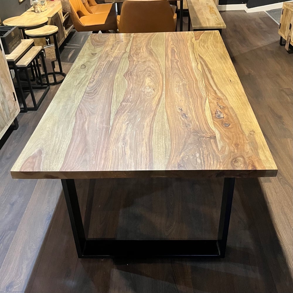 Clearance: 150cm Sheesham Dining Table