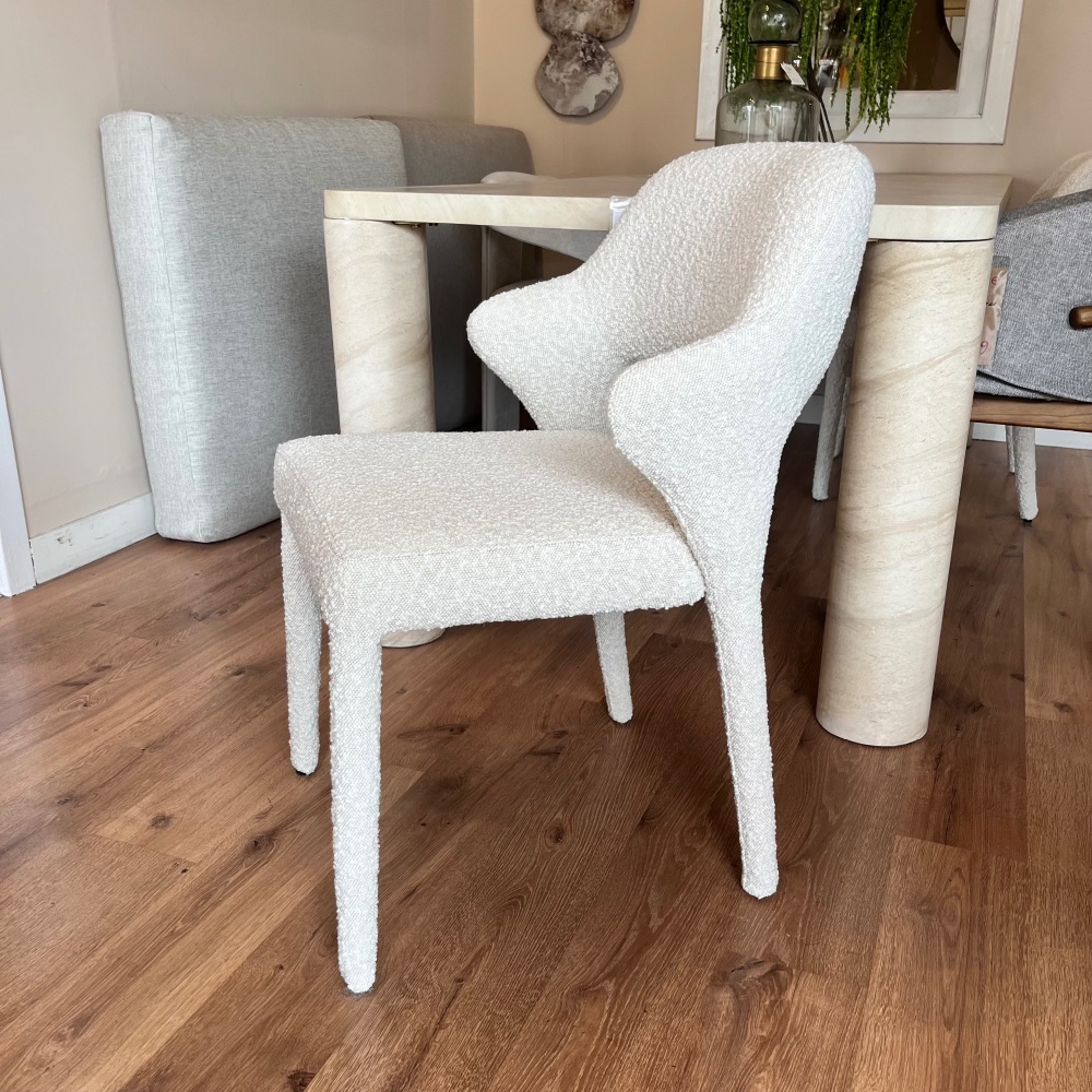 Clearance: Cloud Boucle Dining Chair