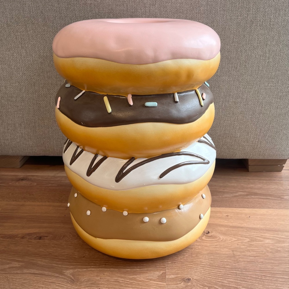 Clearance: Donut End Table