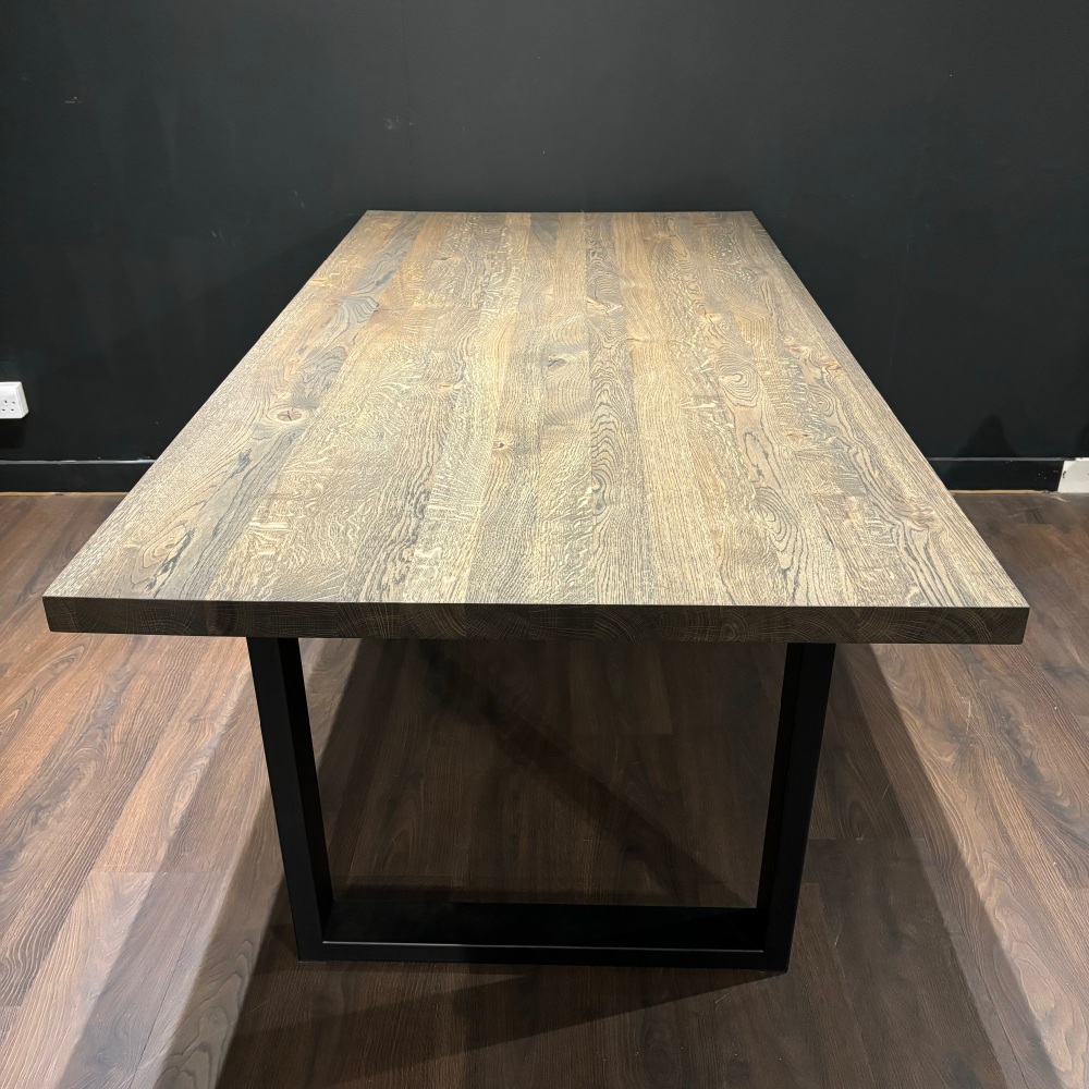 Clearance: Solid Oak Dining Table
