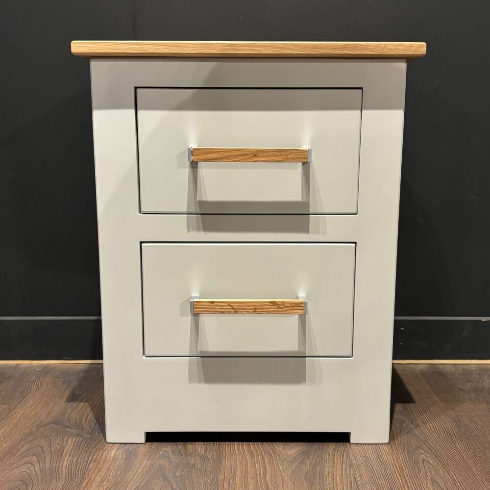 Clearance: Millie 2 Drawer Bedside