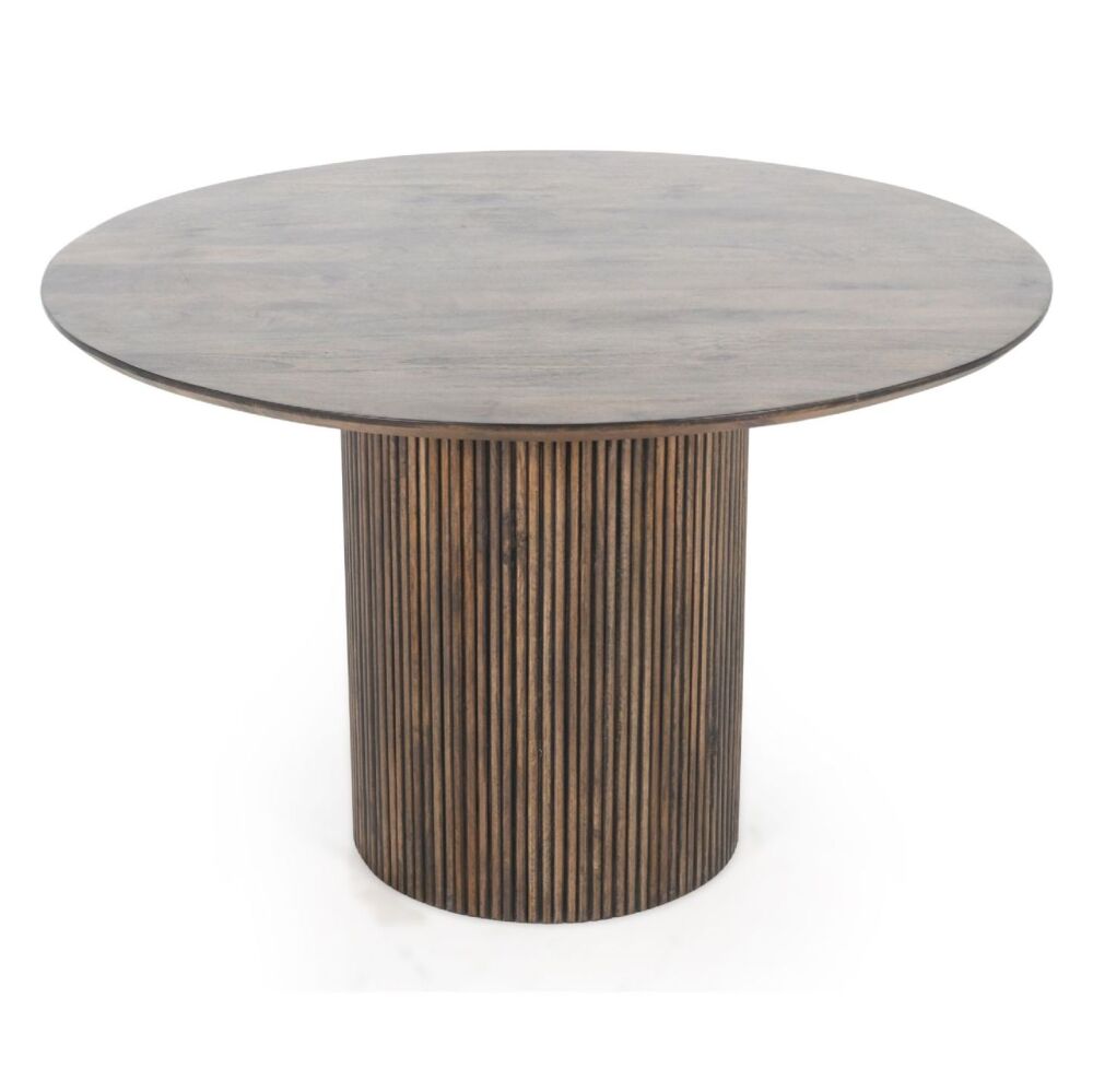 Fluted: 120cm Round Dining Table