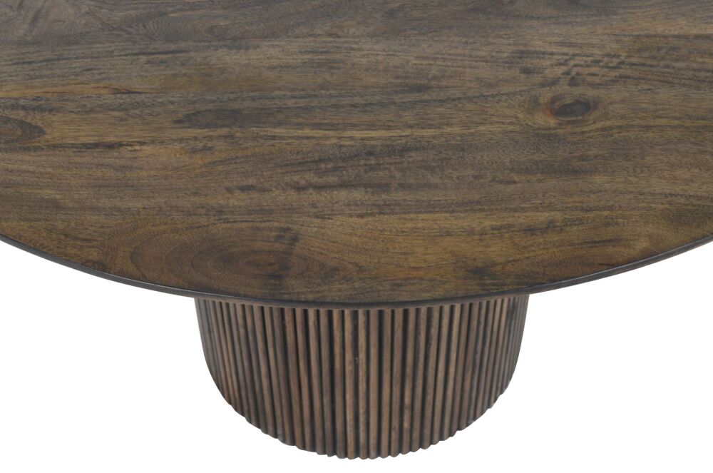 Fluted: 120cm Round Dining Table