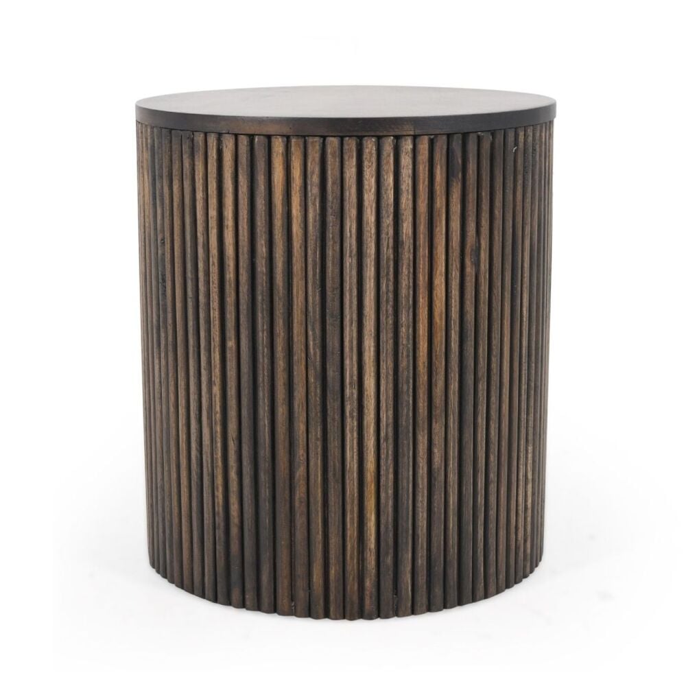 Fluted Lamp Table