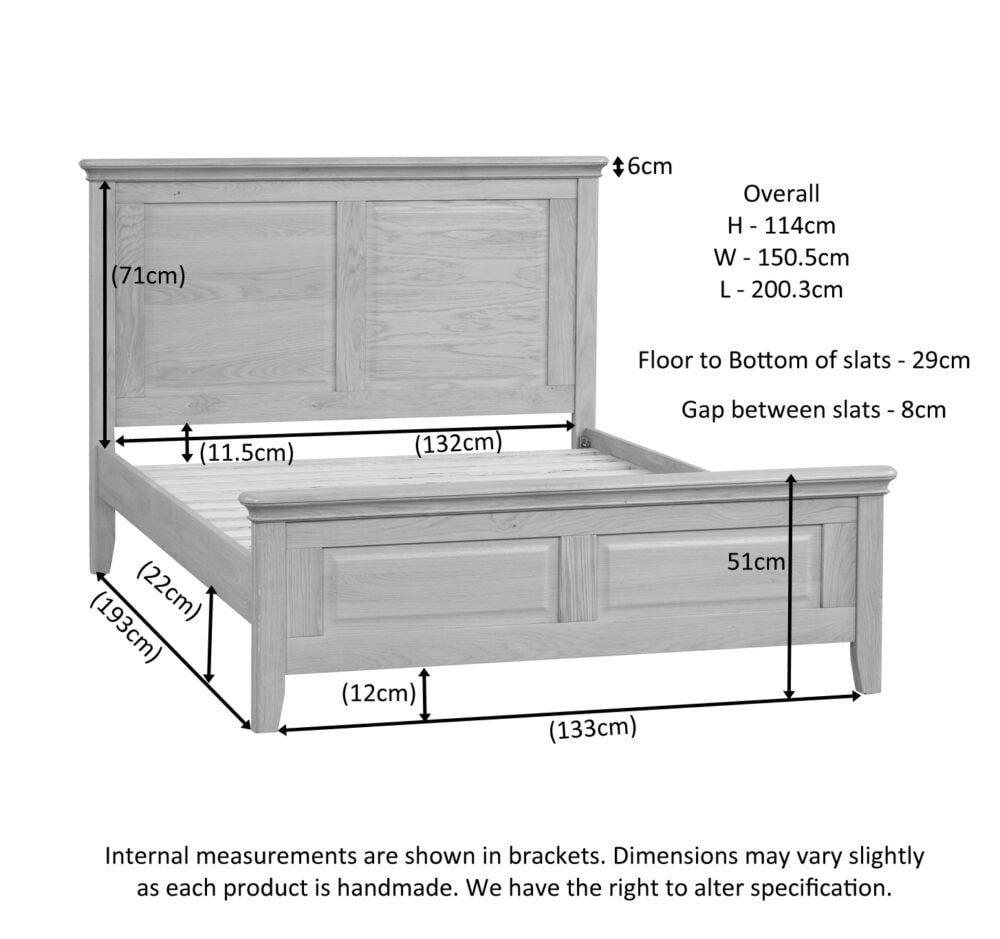 Heidi Bed Double Frame