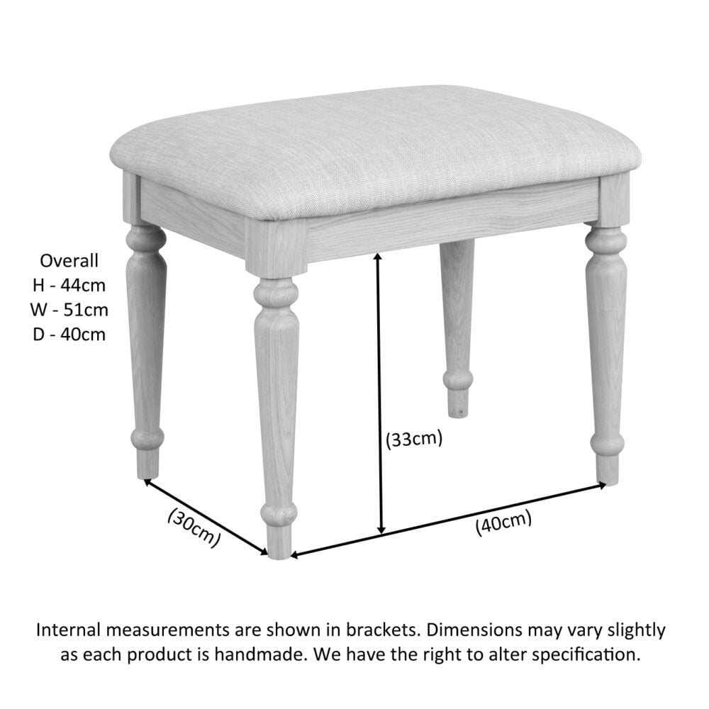 Heidi Dressing Table Stool