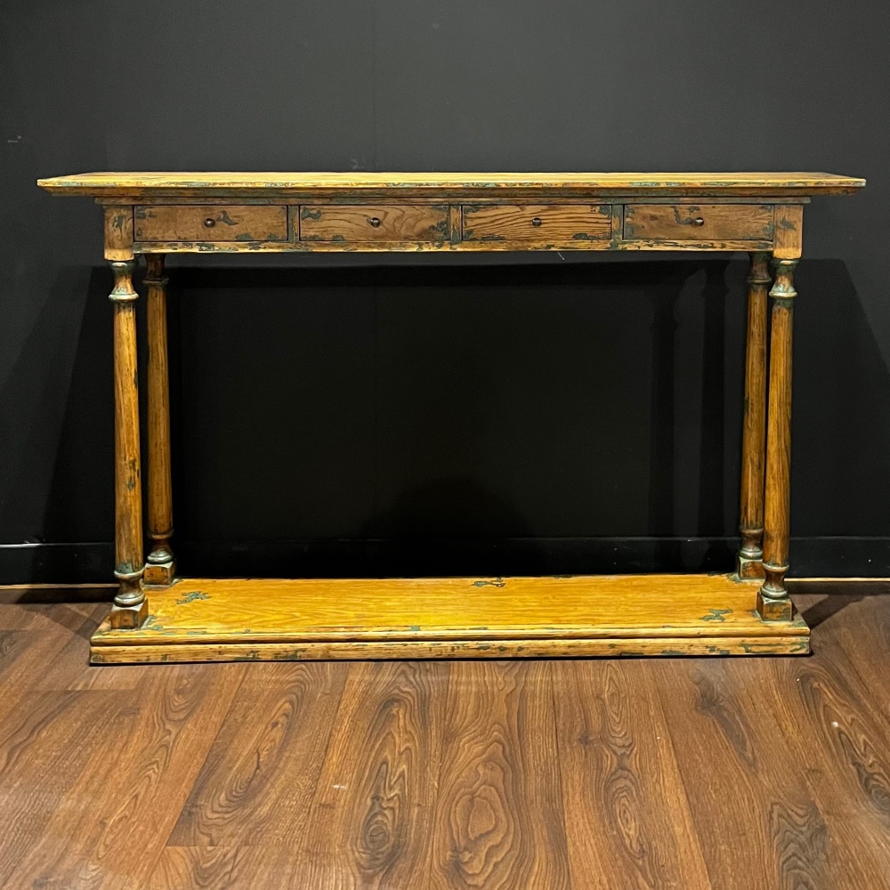 Clearance: Reclaimed Elm Console Table