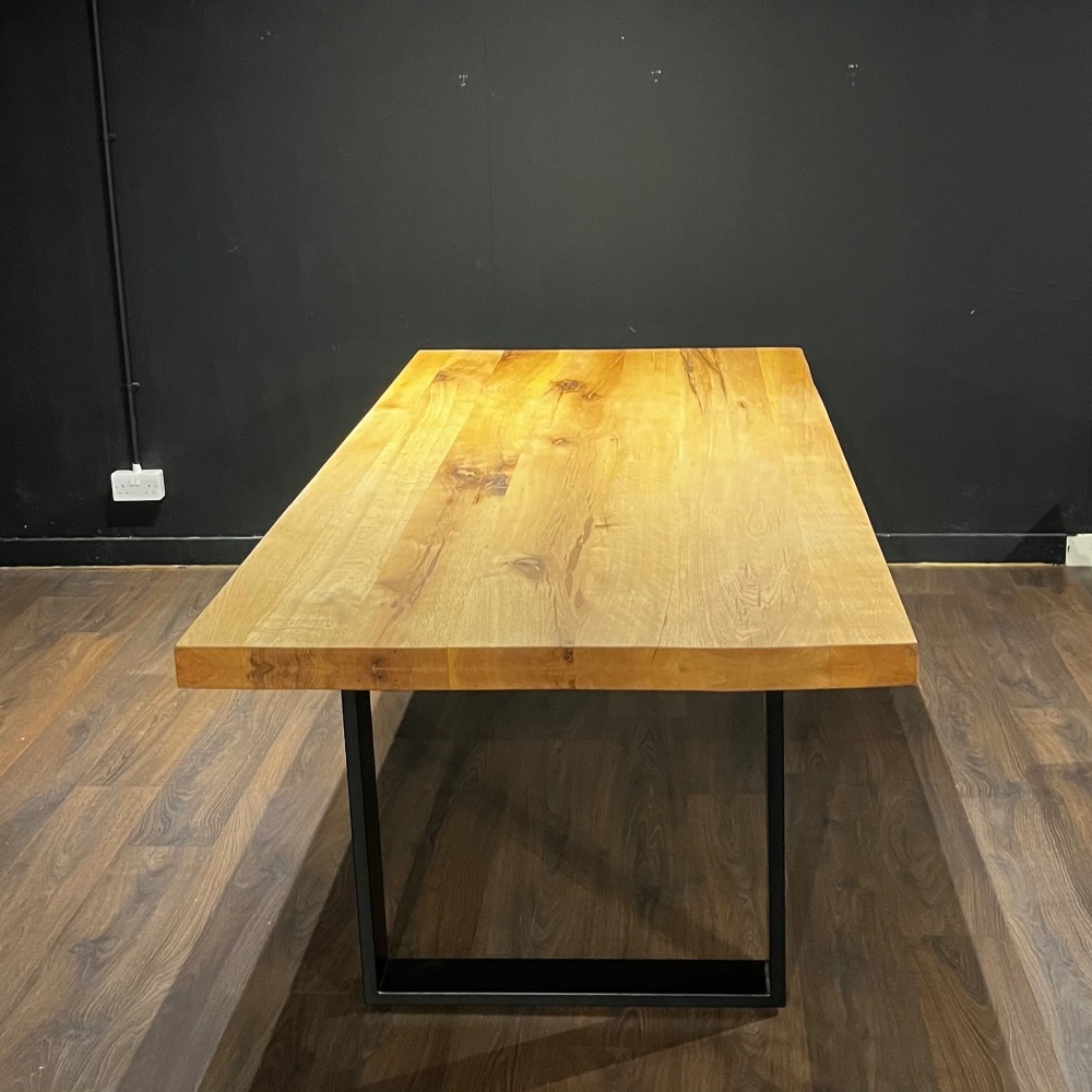Clearance: Rustic Solid Oak 2m x 1m