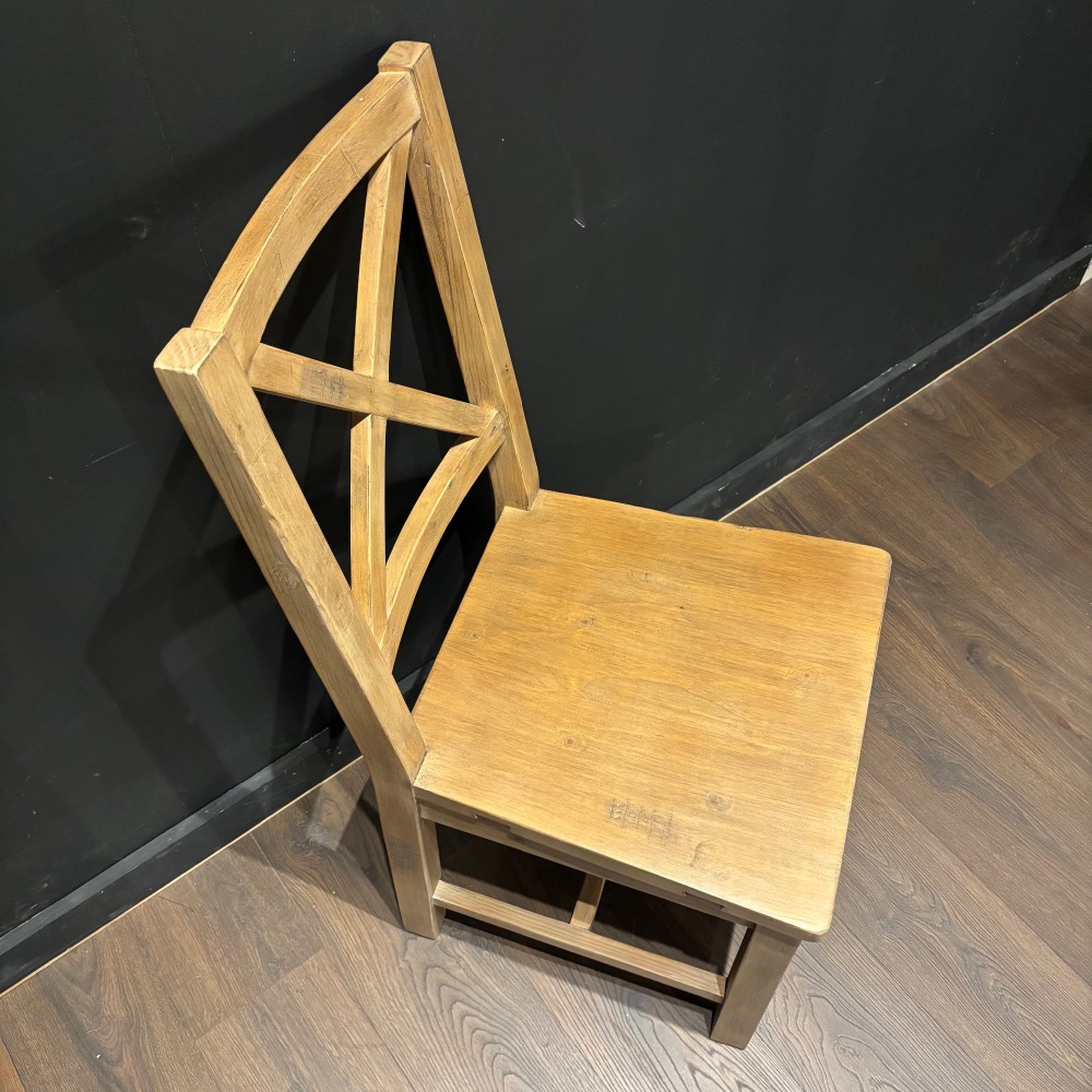 *Clearance* Baker: Nixon Dining Chair Wooden Seat