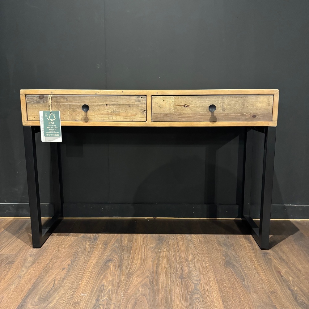 *Clearance* Baker: Nixon 2 Drawer Console Table