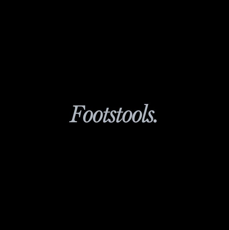 Footstools
