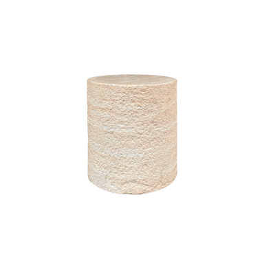 Art House: Textured Concrete Lamp Table