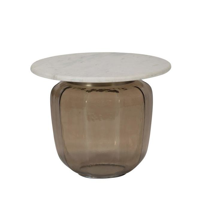 Art House: Bacchus Glass & Marble Coffee Table