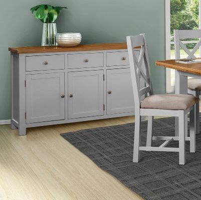 New Amber Painted Dining & Living