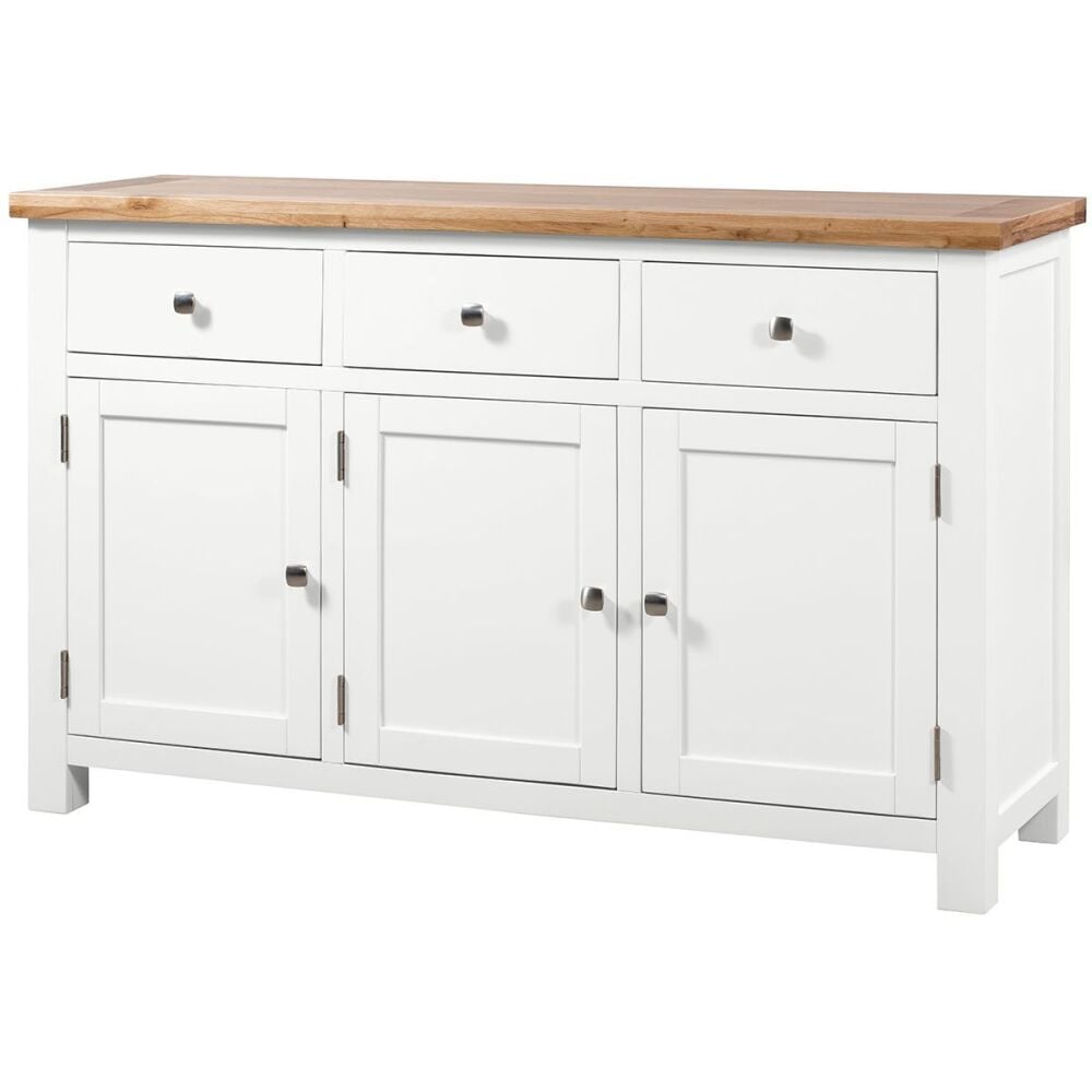 New Amber Painted Sideboard 3 Door