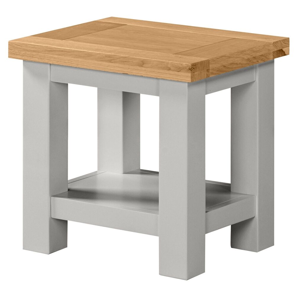 New Amber Painted Coffee/Lamp Table