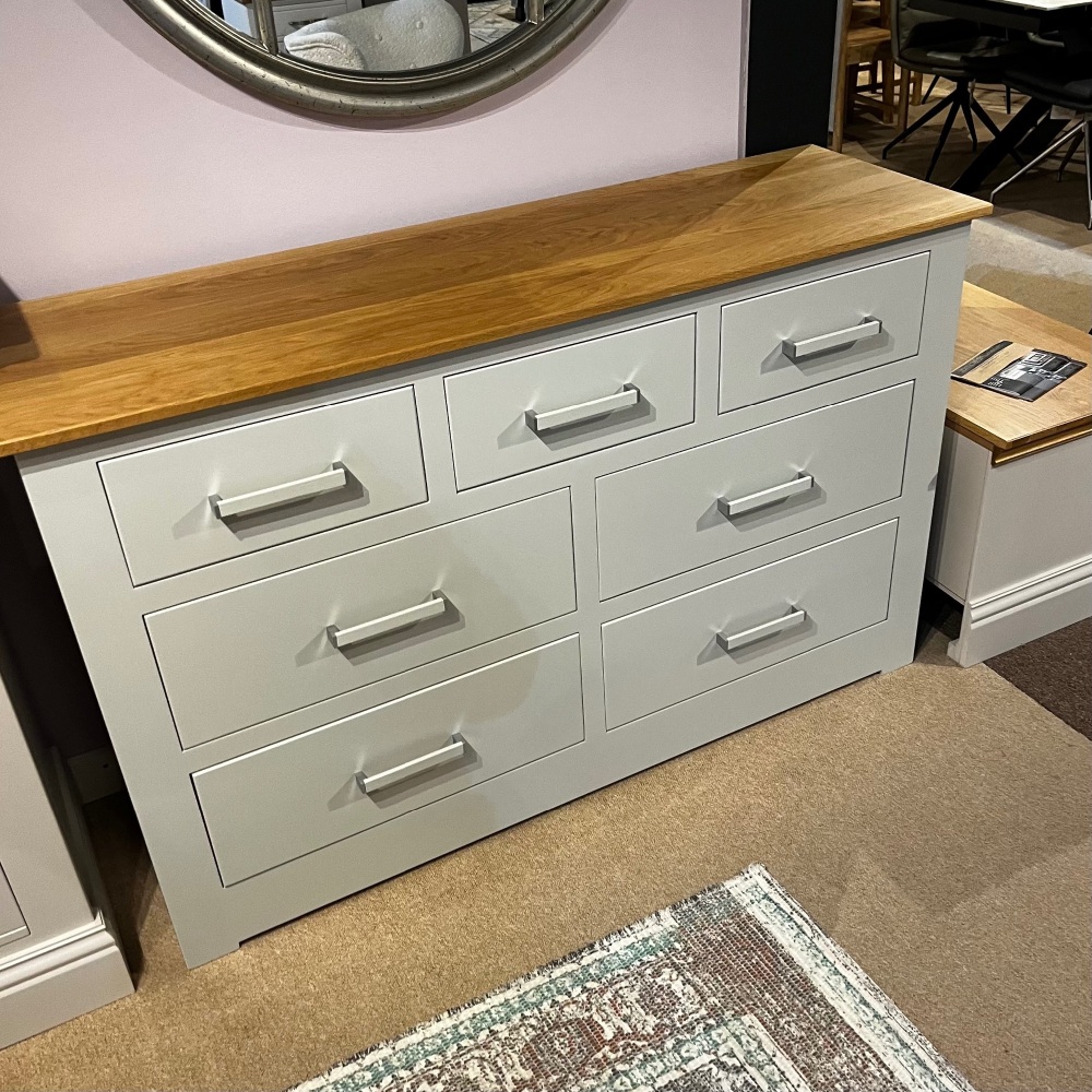 Clearance: Millie 3 over 4 Chest Of drawers