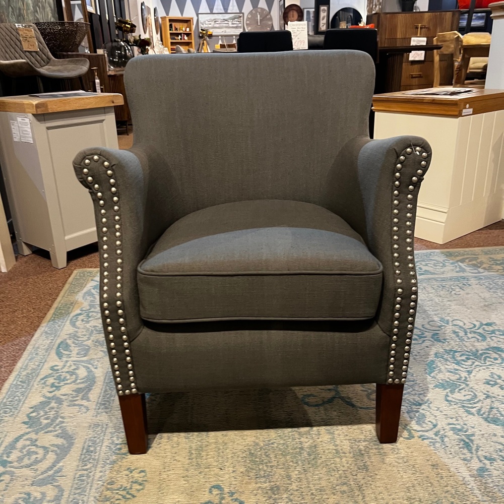 Clearance: Harlow Chair in Charcoal