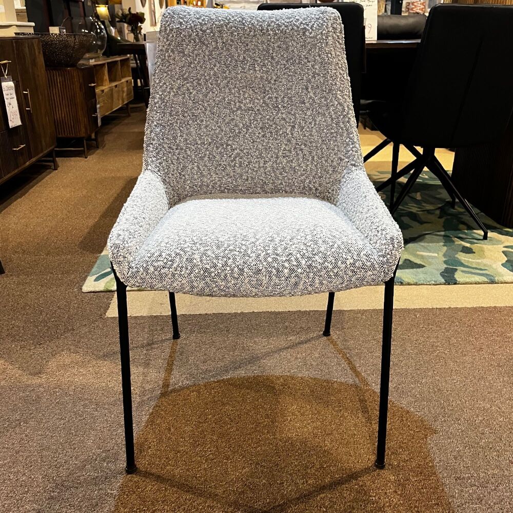 Clearance: Boucle Dining Chair Anna