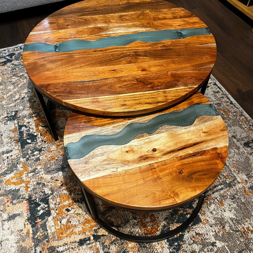 Clearance: Nesting Coffee Tables Green River