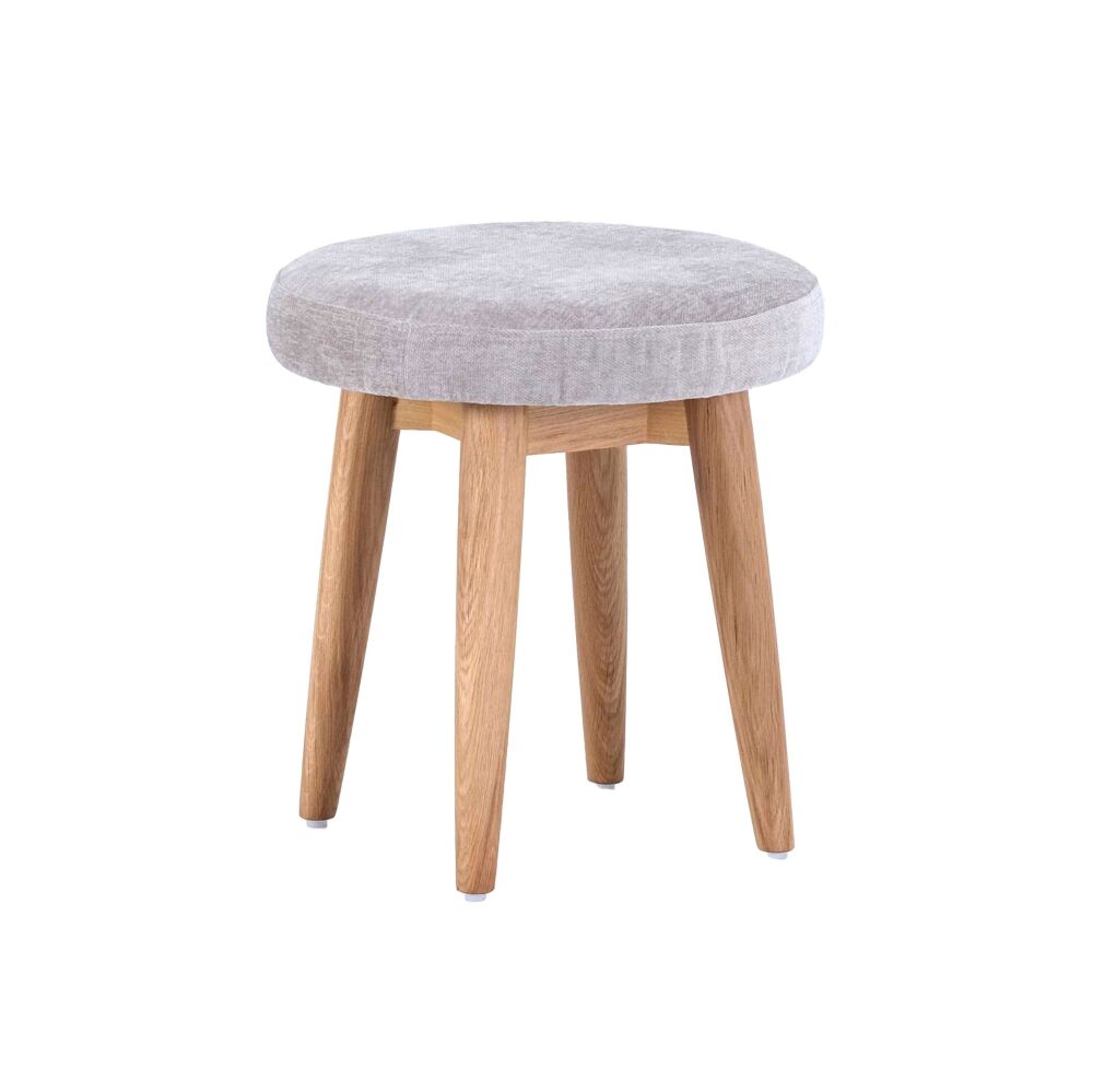 Flow Oak Dressing Table Stool