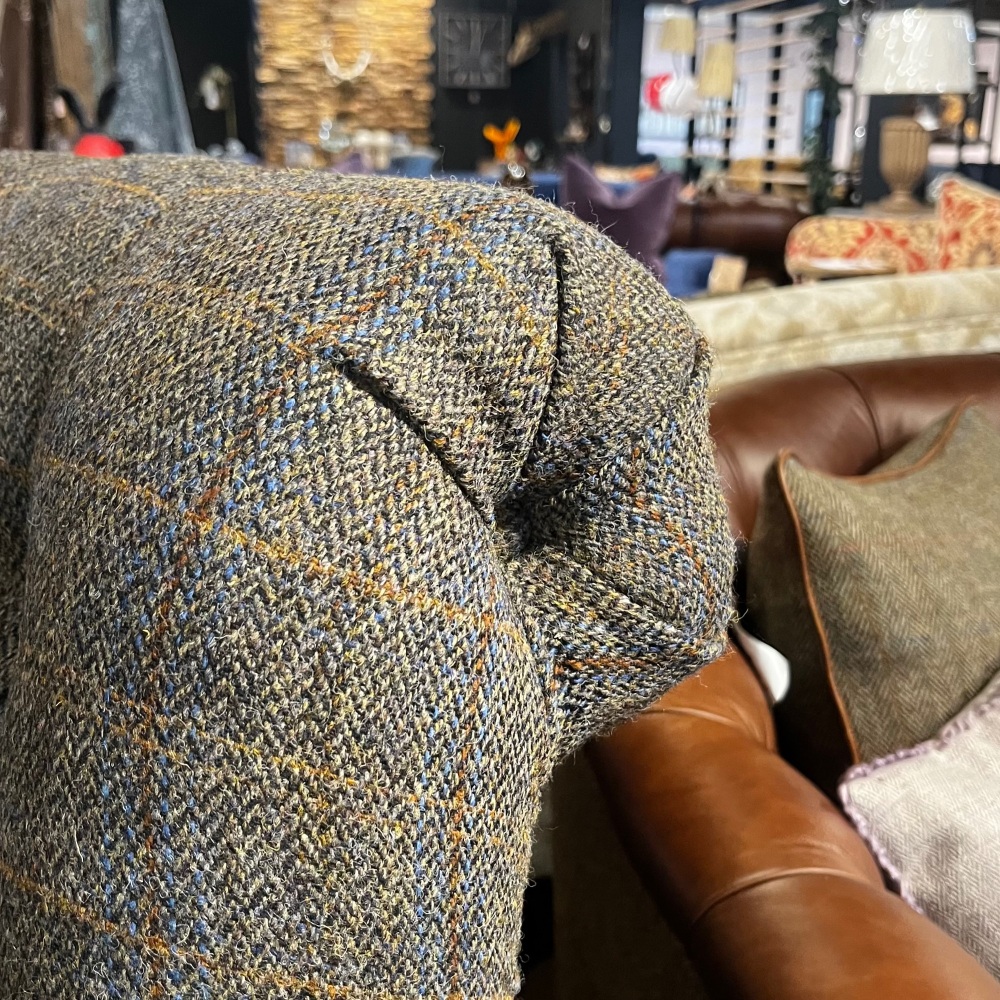 Clearance: Wood Brothers Pickering Harris Tweed Chair