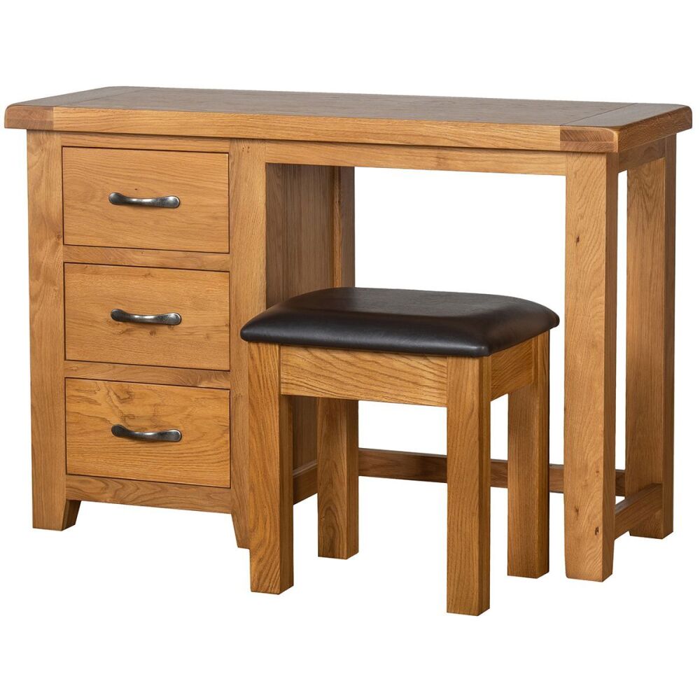 Windermere Oak Dressing Table & Stool